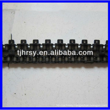 Roller conveyor chain attachments A1